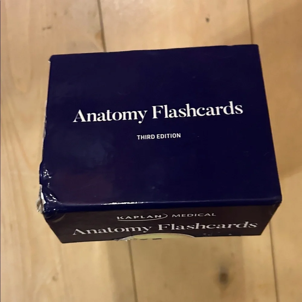 Kaplan Blue Anatomy Flashcards